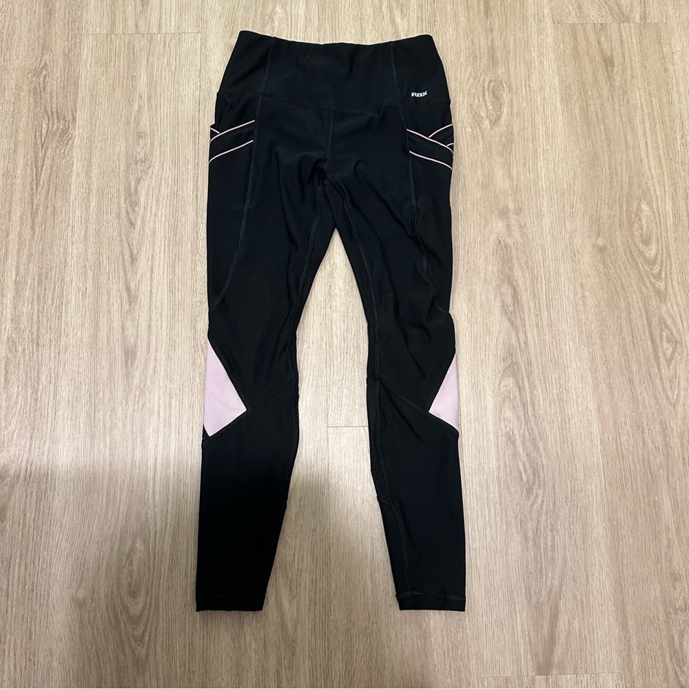 RBX Leggings Tights with Pockets and Mesh Detail